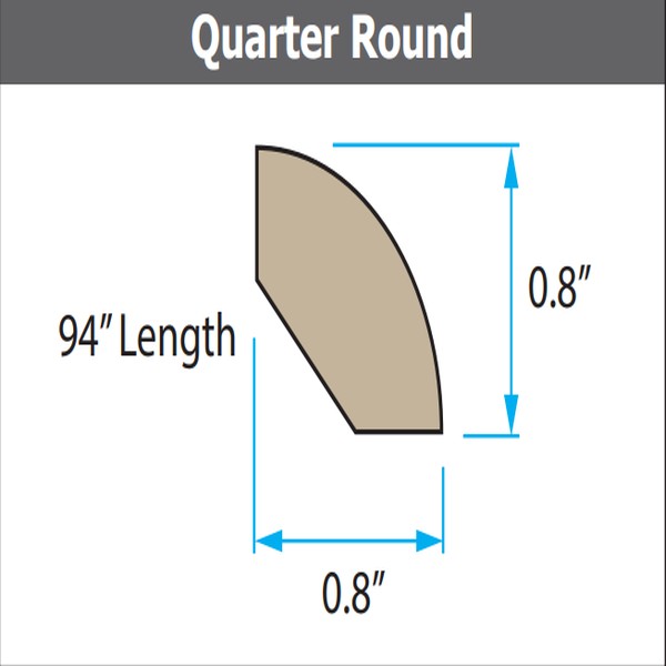 Accessories Quarter Round (Compass Point)